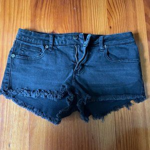 RVCA Black Jean Shorts